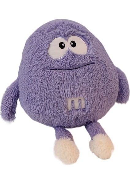 60 cm Orta Boy Karikatür Yaratıcı Gökkuşağı Şeker M-Fasulye Bebek Xiaocaidou Peluş Oyuncak (Yurt Dışından)
