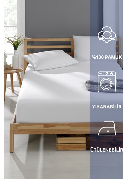 Akfil Kumaş Lastikli Fıtted Yastıklı Çarşaf Seti fiyatları