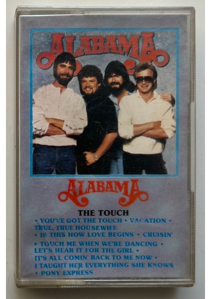 Alabama The Touch Kaset (Orjnal Dönem Baskı Kaset)