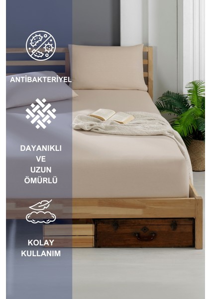 Akfil Kumaş Lastikli Fıtted Yastıklı Çarşaf Seti modelleri