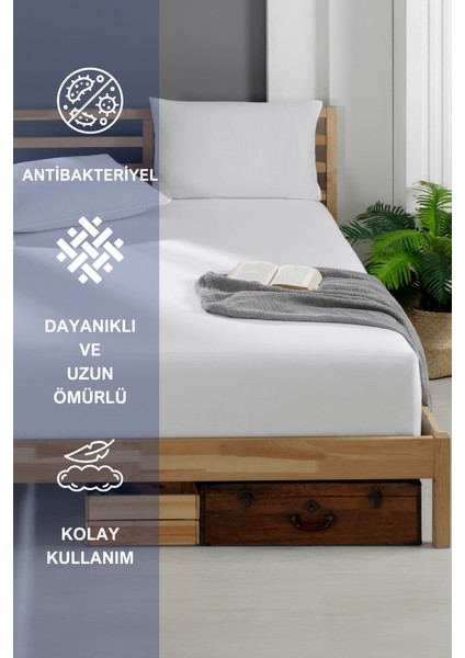 Akfil Kumaş Lastikli Fıtted Yastıklı Çarşaf Seti modelleri