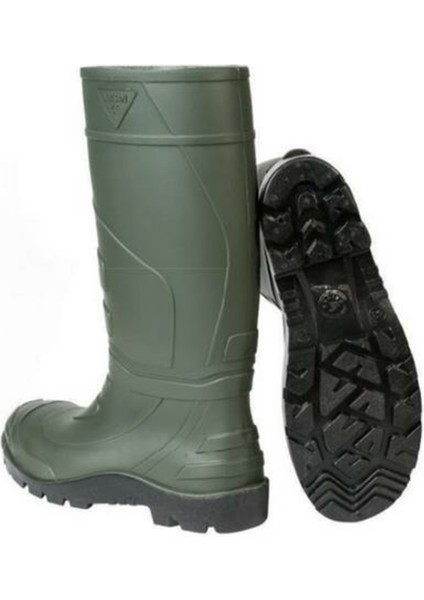 Yeşil S4 Çizme Reçber Çizme Inşaat-Iş Güvenlik-Balıkçı Çelik Burunlu Çizme modelleri