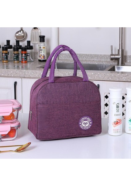 Enjoy Quality Tote Bento Çanta Yalıtımlı Çanta Öğle Yemeği Çantası (Yurt Dışından)