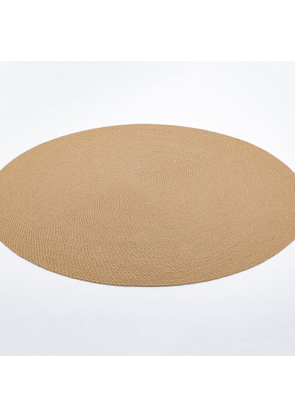 Soraya Ptn 02 Natural Yuvarlak Jüt Halı 120*120 Cm