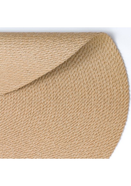 Soraya Ptn 02 Natural Yuvarlak Jüt Halı 120*120 Cm fırsatları