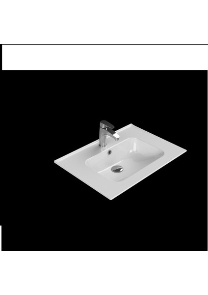 Blue Etajerli Lavabo 65 x 47 cm