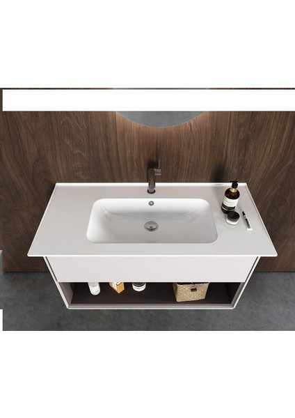 Blue Etajerli Lavabo 65 x 47 cm fiyatları