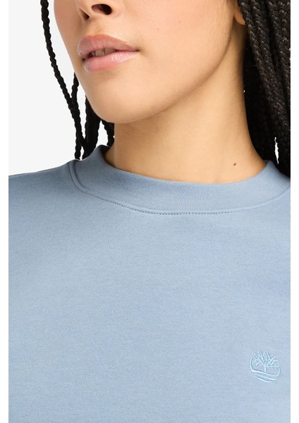 Exeter River Brushed Kadın Mavi Sweatshirt TB0A5NMXA421 fırsatları