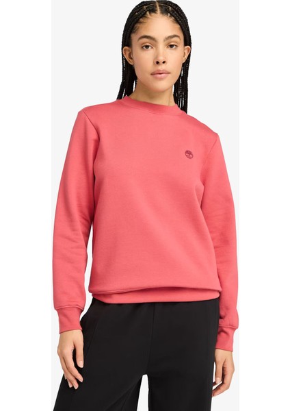 Exeter River Brushed Kadın Pembe Sweatshirt TB0A5NMXEFT1