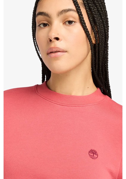 Exeter River Brushed Kadın Pembe Sweatshirt TB0A5NMXEFT1 fırsatları