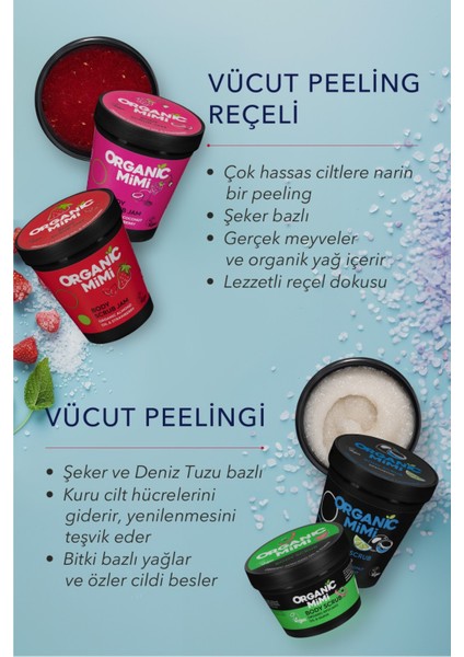 ORGANİC MİMİ Vücut Nemlendiricisi, Hafif Vücut Kremi Arnika Vişne, 200 ml/ Body Sorbet