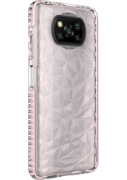 Xiaomi Poco X3 Kılıf Buzz Kapak - Pembe