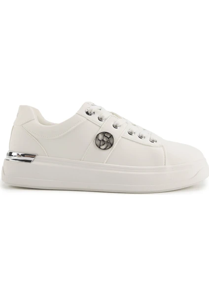 U.S. Polo Assn. Also 4Pr Beyaz Kadın Sneaker