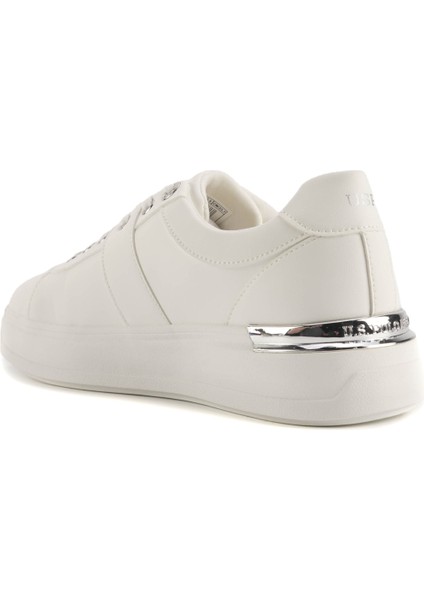 U.S. Polo Assn. Also 4Pr Beyaz Kadın Sneaker