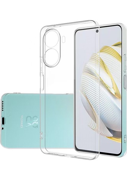 Huawei Nova 10 Se Kılıf Süper Silikon Kapak - Renksiz