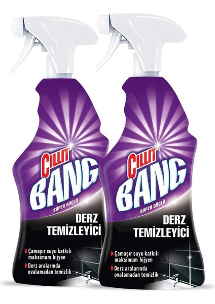 Cillit Bang Banyo Derz Arası Temizleyici Sprey 2 x 750 ml