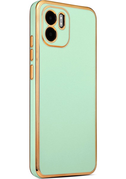 Xiaomi Redmi A1 Kılıf Bark Kapak - Açık Yeşil