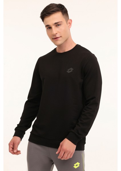 M-Watts C Neck Swt 4pr Siyah Erkek Sweatshirt