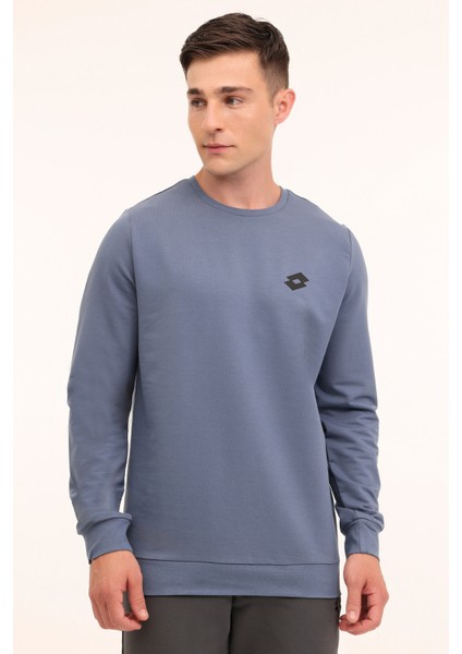 M-Watts C Neck Swt 4pr Mavi Erkek Sweatshirt