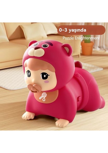 Elektrikli Yürüyen Domuz Bebek Bebek Rehberleri 2 Çocuk 0-1 Yaşında 3 Çocuk Oyuncağı. (Yurt Dışından)