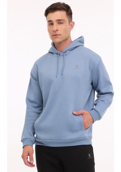 Mb Sn04 Hoodıe 4pr Mavi Erkek Sweatshirt