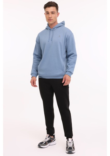 Mb Sn04 Hoodıe 4pr Mavi Erkek Sweatshirt