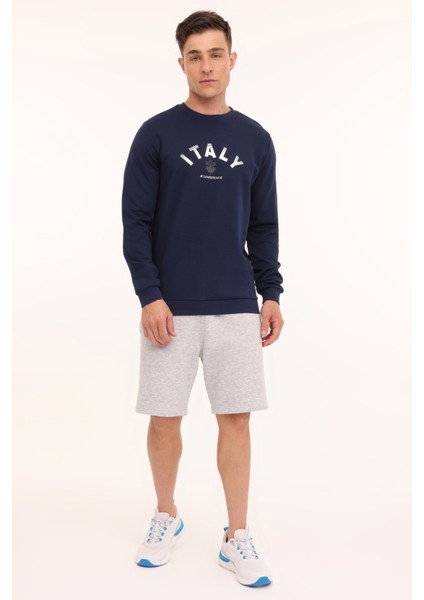 Ml Robert 16ıtly72 4pr Lacivert Erkek Sweatshirt