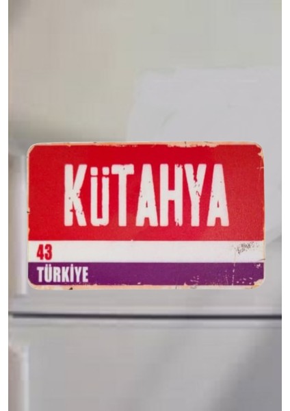 Kütahya Şehir Temalı Buzdolabı Magneti