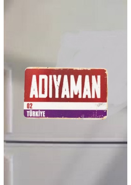 Adıyaman Şehir Temalı Buzdolabı Magneti