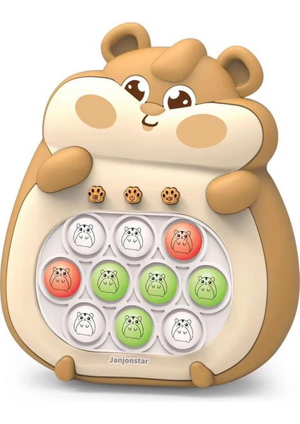 Çocuklar Için Yeni Hızlı Push Oyun Konsolu: Oynamak Için Basın, Toprak, Rodent, Pioneer, Disinfektant, Fun, Puzzle ve Stress Relief Oyunu (Yurt Dışından)
