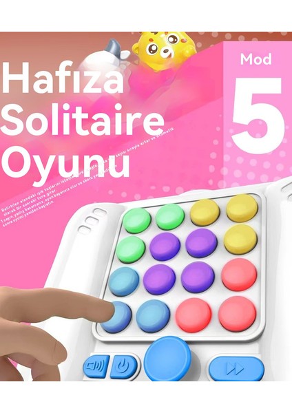 Rodent Pioneer Photon Savaşı Çocukların Toy Groundbreaking Fare Hızlı Push Game Machine Challenge Puzzle Game (Yurt Dışından)