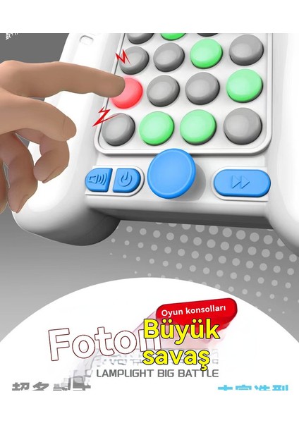 Rodent Pioneer Photon Savaşı Çocukların Toy Groundbreaking Fare Hızlı Push Game Machine Challenge Puzzle Game (Yurt Dışından)