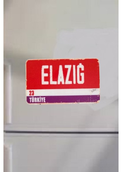 Elazığ Şehir Temalı Buzdolabı Magneti