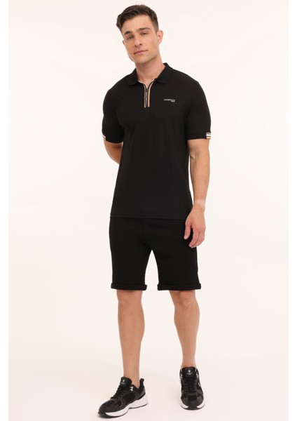 ml Franky 12BA-111 4pr Siyah Erkek Kısa Kol T-Shirt modelleri
