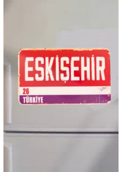Eskişehir Şehir Temalı Buzdolabı Magneti