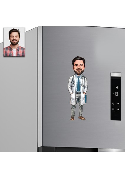 Doktor Tasarımlı Buzdolabı Magneti