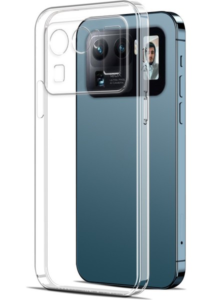 Xiaomi Mi 11 Ultra Kılıf Süper Silikon Kapak - Renksiz