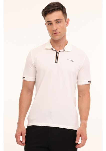 ml Franky 12BA-111 4pr Ekru Erkek Kısa Kol T-Shirt