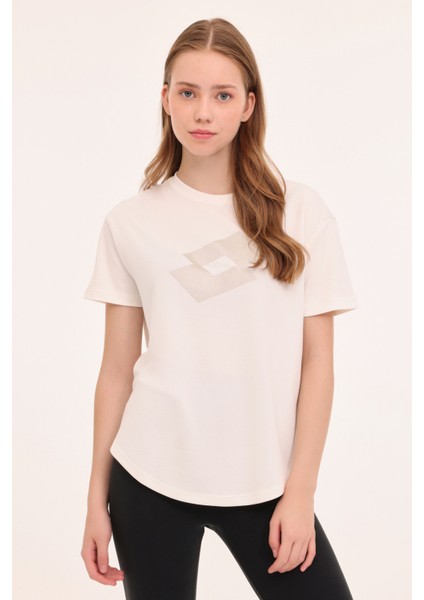 W-Nıcole T-Sh 4pr Ekru Kadın Kısa Kol T-Shirt