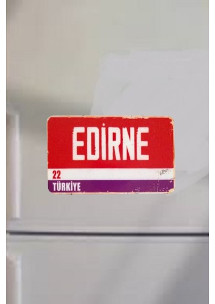 Edirne Şehir Temalı Buzdolabı Magneti