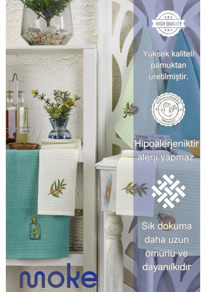 30x50 6'Lı Mutfak Kurulama Bezi Seti fırsatları