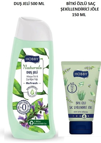 Adaçayı Özü Duş Jeli + Bitki Özlü Paraben ve Silikon Içermez Saç Şekillendirici Jöle