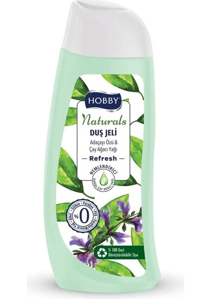 Adaçayı Özü Duş Jeli + Bitki Özlü Paraben ve Silikon Içermez Saç Şekillendirici Jöle