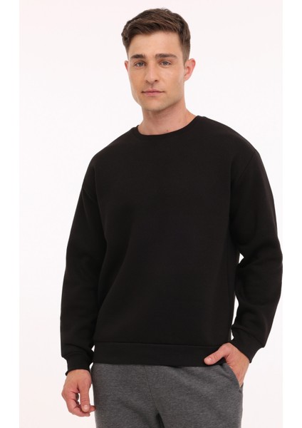 MB SN390 C Sw 4pr Siyah Erkek Sweatshirt