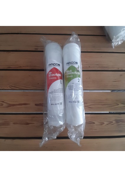 Kapalı Kasa Inline Full Yedek Filtre Seti 5 Li Set