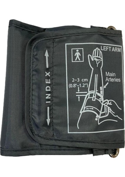 Dijital Dijital Tansiyon Aleti Kol Manşonu 17-22 cm Çocuk Manşonu fiyatları