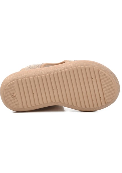 24-421-P Sedef Simli Ortopedik Kız Çocuk Sandalet