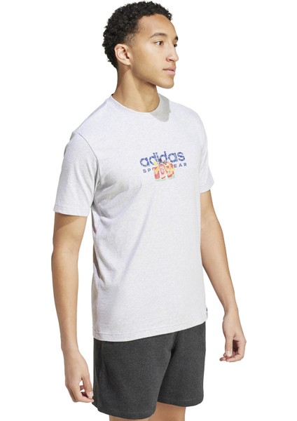 M Codes Spw L T Açık Gri Erkek Kısa Kol T-Shirt fiyatları