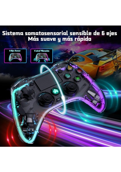 Ps4 Uzaktan Kumanda, P4/pro/slim/pc Için Uyumlu Turbo Buton/arka Düğmeli