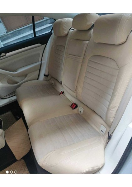 Volkswagen Passat B8 2015 2021 Arası Arka Sırt 2+1 Arka Sırt Kolcaklı Model Krem Taytüyü Krem Deri fiyatları